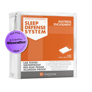 Hospitology Box Spring  Zippered Cover Hypoallergenic Bed Bug Proof